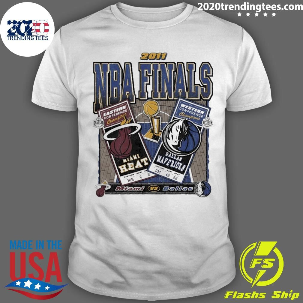 Miami Heat Vs Dallas Mavericks 2011 Nba Finals Matchup Shirt Unisex T-shirt, Sweatshirt, Hoodie, Long Sleeve Tee - T-Shirt, Sweatshirt, Hoodie