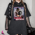 Michael Myers & Jason Voorhees Slasher Brothers Horror Shirt Horror Movie Characters Shirt Michael Myers Halloween Scary Movie Shirt T-Shirts, Hoodie, Sweatshirt - T-Shirt, Sweatshirt, Hoodie