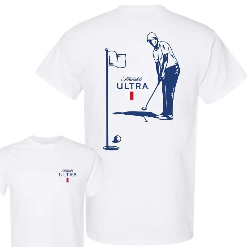 Michelob Ultra Golfing 2 Side Retro ' Clothes T-Shirts, Hoodie, Sweatshirt - T-Shirt, Sweatshirt, Hoodie