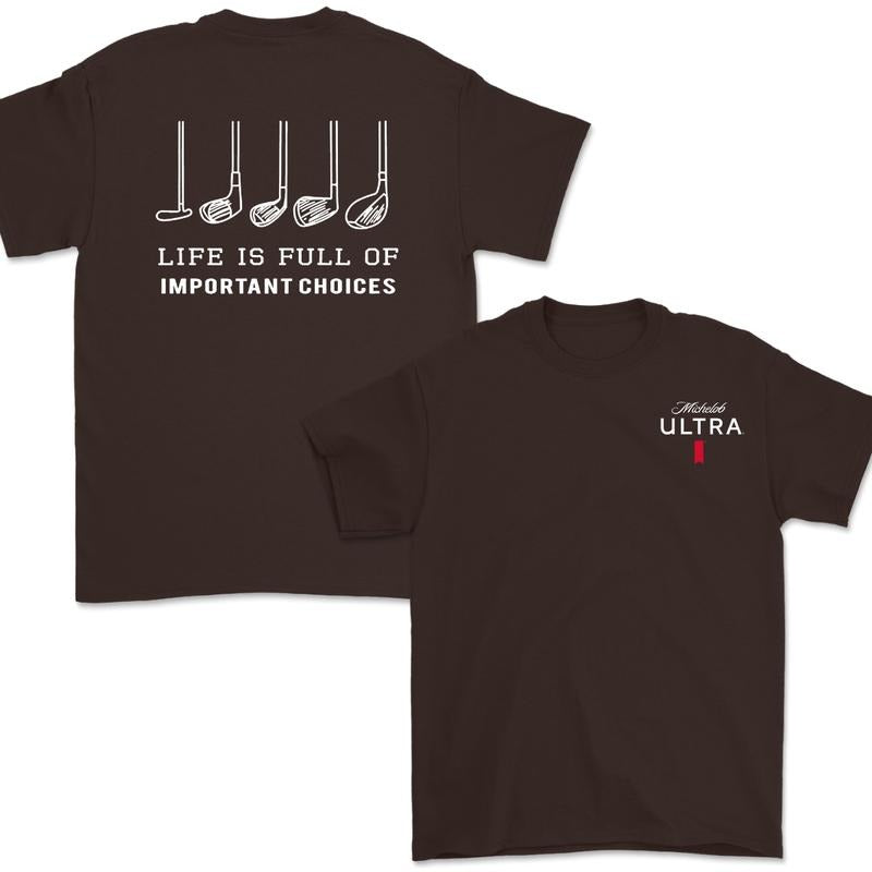 Michelob Ultra Golfing 2 Side T-Shirts, Hoodie, Sweatshirt - T-Shirt, Sweatshirt, Hoodie