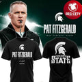 Michigan State Football x Coach Fitzgerald 2025 Two Sided Shirt Unisex T-shirt, Sweatshirt, Hoodie, Long Sleeve Tee - T-Shirt, Sweatshirt, Hoodie