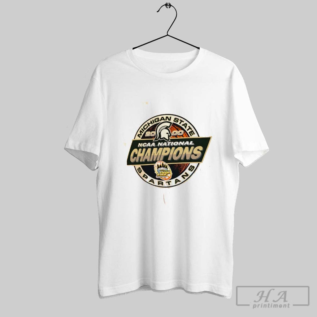 Michigan State Spartans 2000 Ncaa National Champions Unisex T-shirt, Sweatshirt, Hoodie, Long Sleeve Tee - T-Shirt, Sweatshirt, Hoodie
