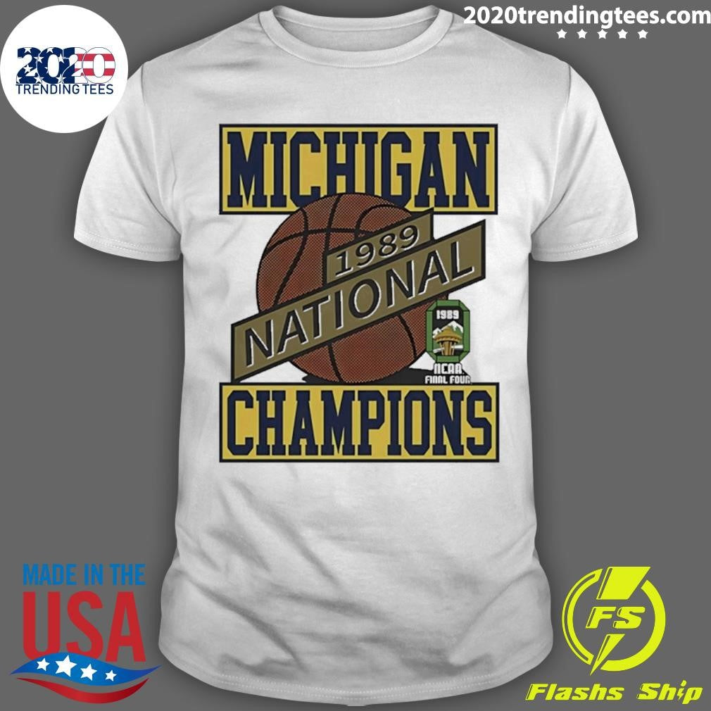 Michigan Wolverines 1989 National Champions Shirt Unisex T-shirt, Sweatshirt, Hoodie, Long Sleeve Tee - T-Shirt, Sweatshirt, Hoodie