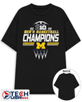 Michigan Wolverines 2026 Big Ten Mens Basketball Regular Season Champions shirt Unisex T-shirt, Sweatshirt, Hoodie, Long Sleeve Tee - T-Shirt, Sweatshirt, Hoodie
