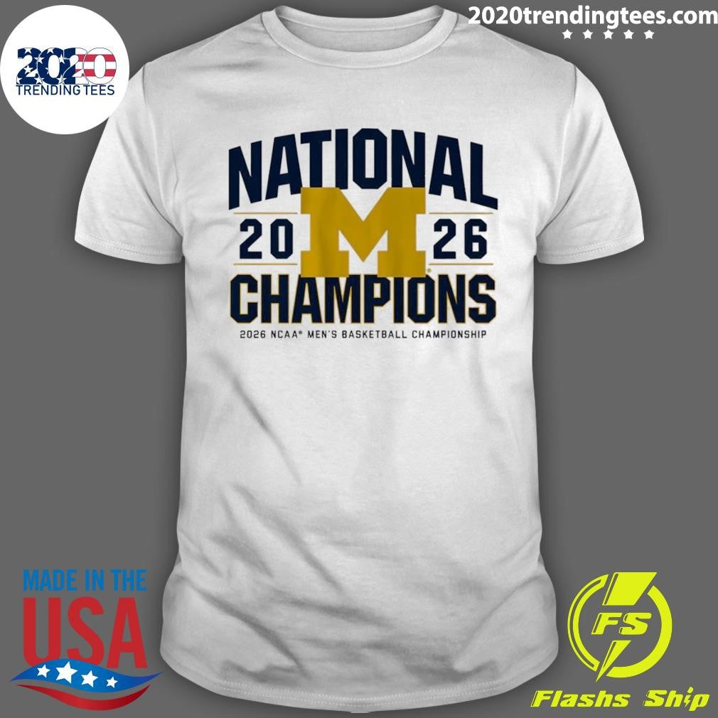 Michigan Wolverines Mbb 2026 National Ncaa Mens Basketball Championship Shirt Unisex T-shirt, Sweatshirt, Hoodie, Long Sleeve Tee - T-Shirt, Sweatshirt, Hoodie