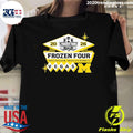 Michigan Wolverines Mens Hockey 2026 NCAA Frozen Four Vegas Logo Shirt Unisex T-shirt, Sweatshirt, Hoodie, Long Sleeve Tee - T-Shirt, Sweatshirt, Hoodie