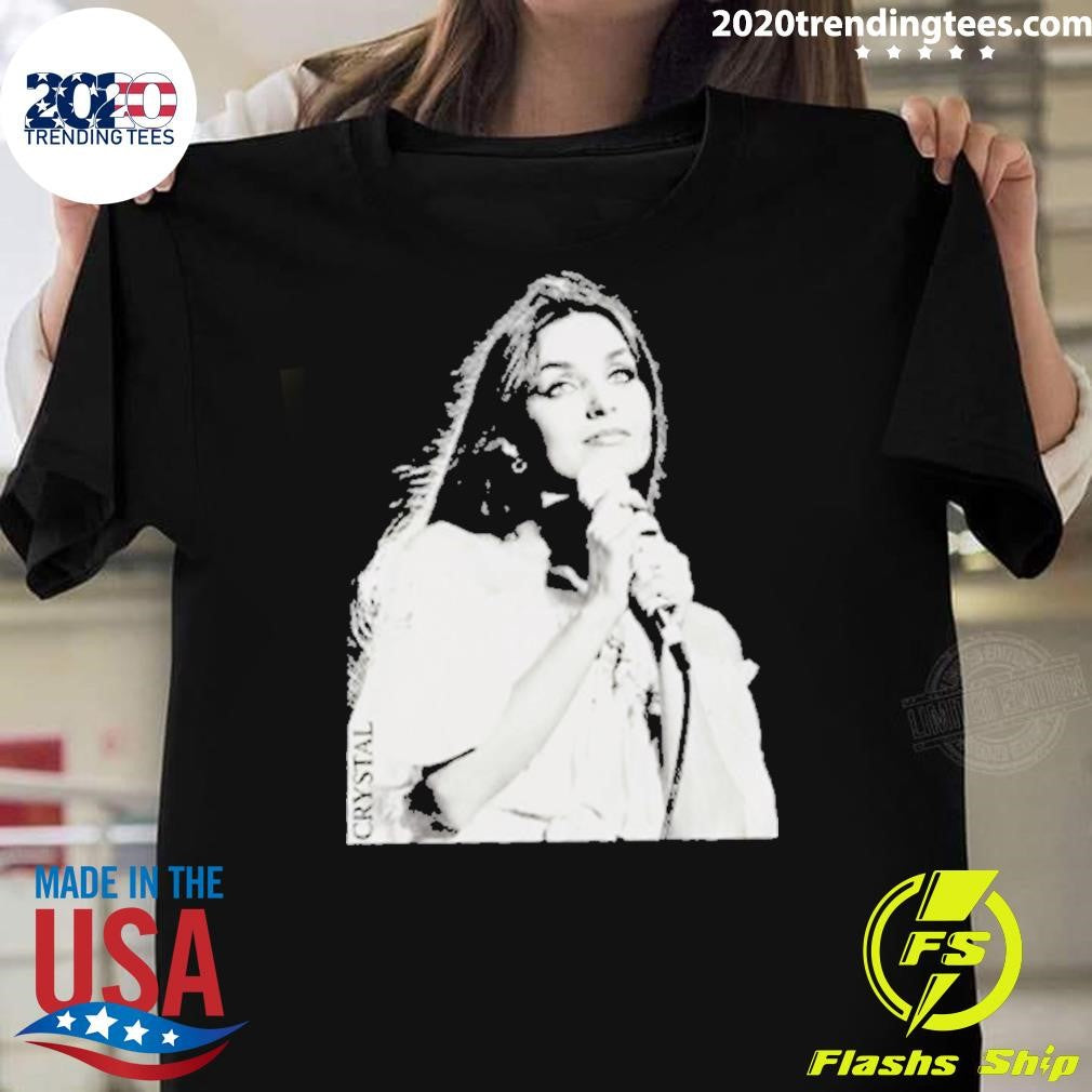 Mick Foley Aew Crystal Gayle Shirt Unisex T-shirt, Sweatshirt, Hoodie, Long Sleeve Tee - T-Shirt, Sweatshirt, Hoodie