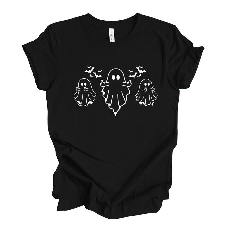 Middle Finger Ghost T-Shirts, Hoodie, Sweatshirt - T-Shirt, Sweatshirt, Hoodie