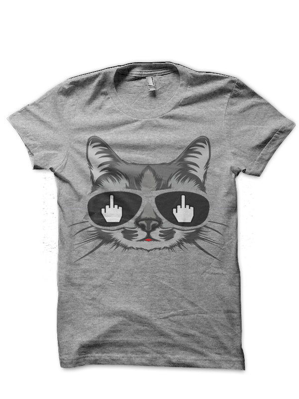 Middle Finger Cat T-Shirts, Hoodie, Sweatshirt - T-Shirt, Sweatshirt, Hoodie