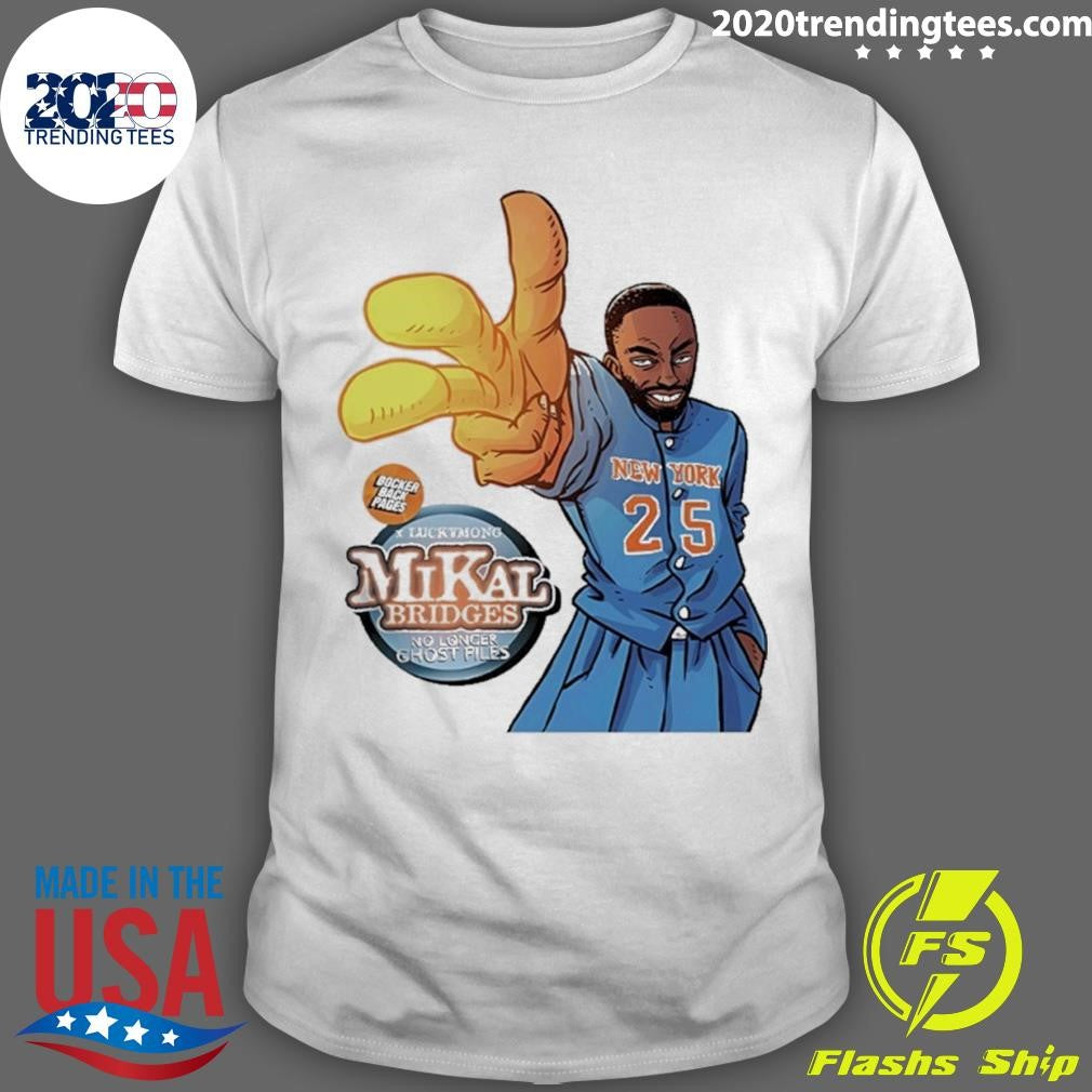 Mikal Bridges Mikal Celly No Longer Ghost Files Shirt Unisex T-shirt, Sweatshirt, Hoodie, Long Sleeve Tee - T-Shirt, Sweatshirt, Hoodie