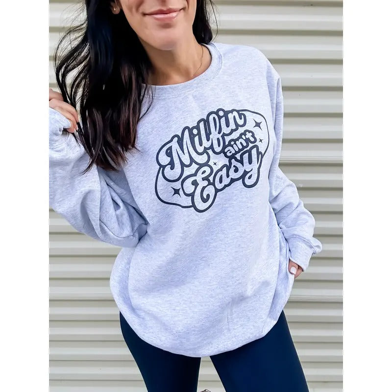 Milfin' Ain'T Easy T-Shirts, Hoodie, Sweatshirt - T-Shirt, Sweatshirt, Hoodie