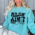 Milfin' Ain'T Easy Screen Print Transfer Ready Press Ready Ship Cute Easy Transfers T-Shirts, Hoodie, Sweatshirt - T-Shirt, Sweatshirt, Hoodie
