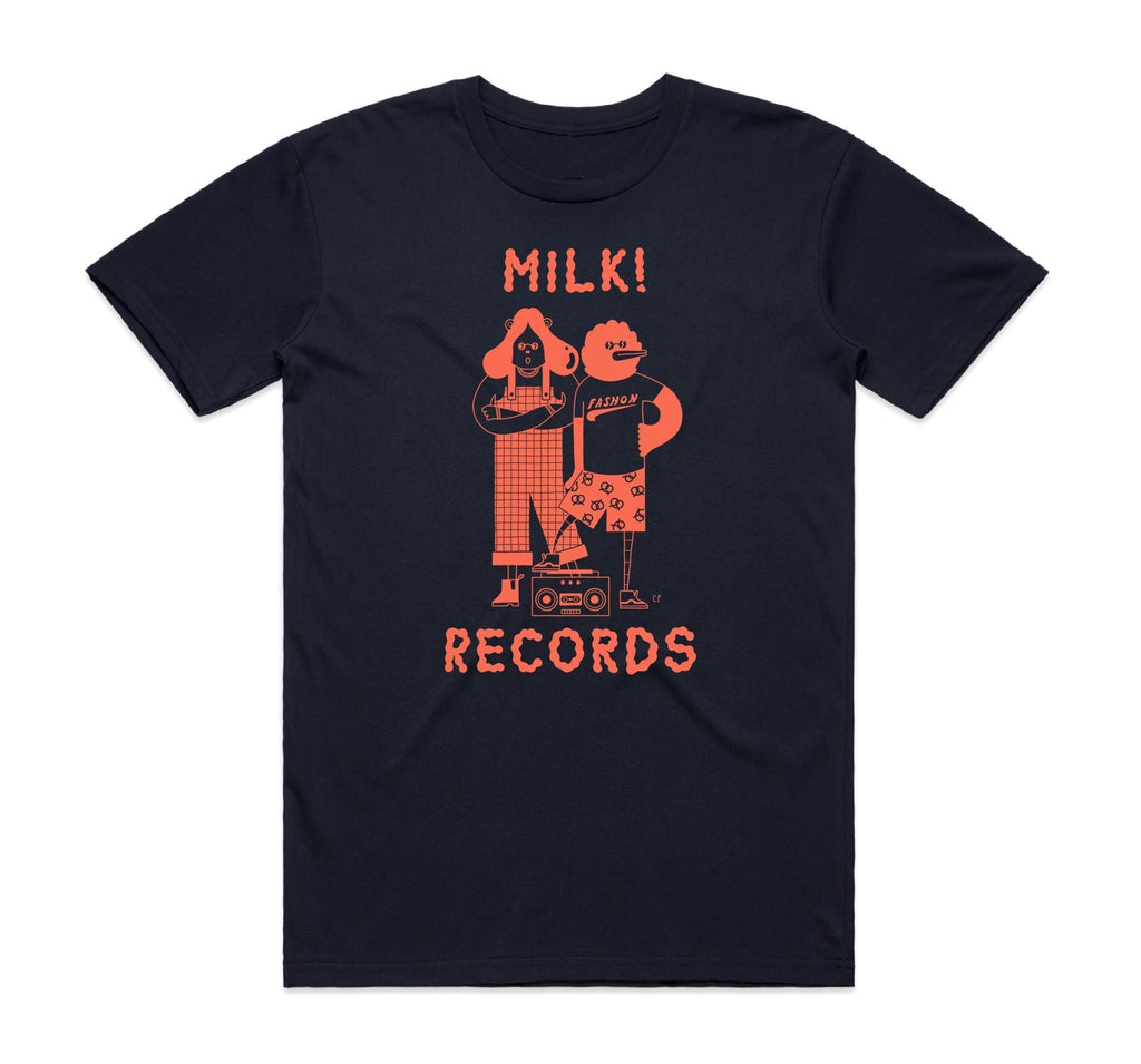 Milk Records Navy T-Shirts, Hoodie, Sweatshirt - T-Shirt, Sweatshirt, Hoodie
