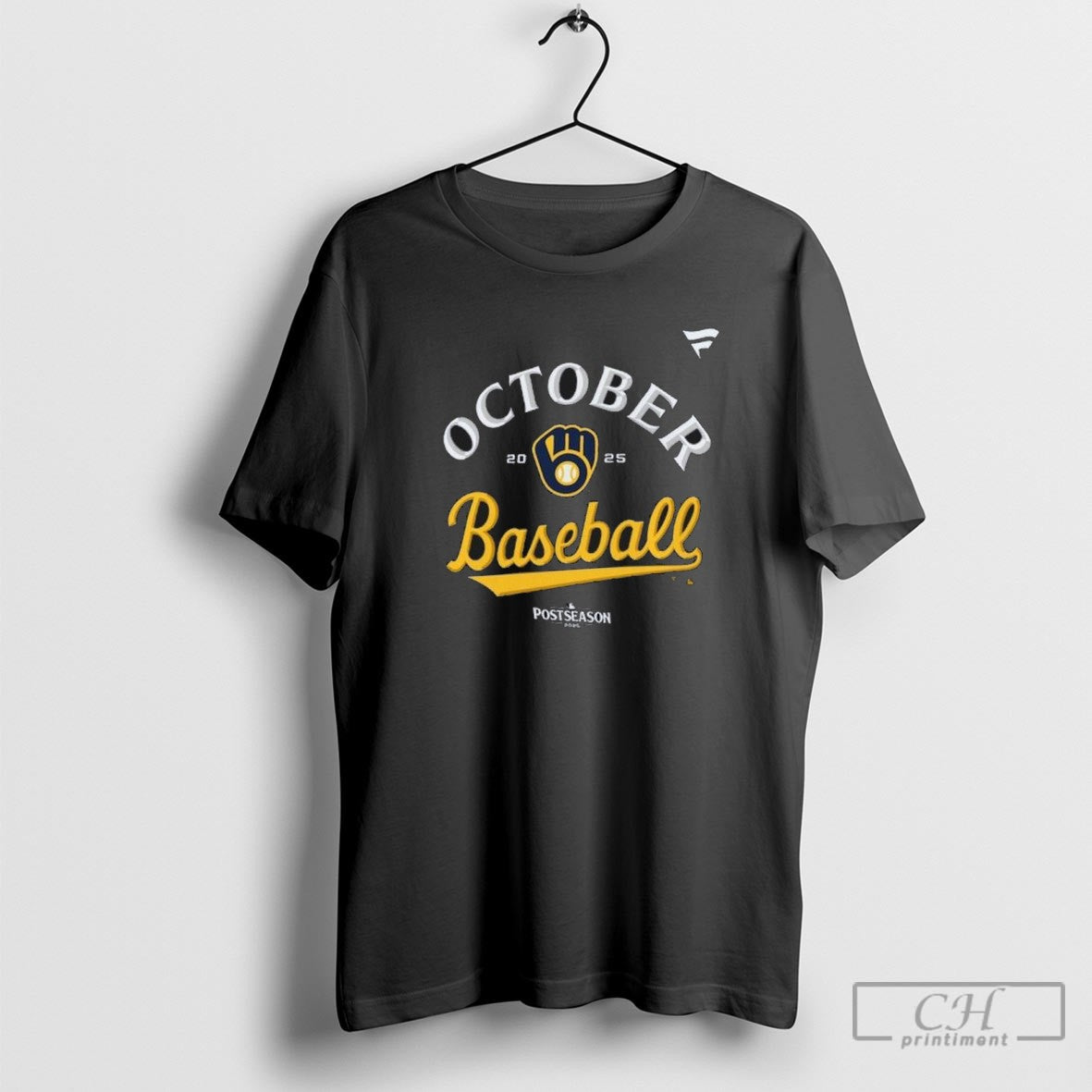 Milwaukee Brewers 2025 Mlb Postseason Locker Room Shirt Sweater Unisex T-shirt, Sweatshirt, Hoodie, Long Sleeve Tee - T-Shirt, Sweatshirt, Hoodie
