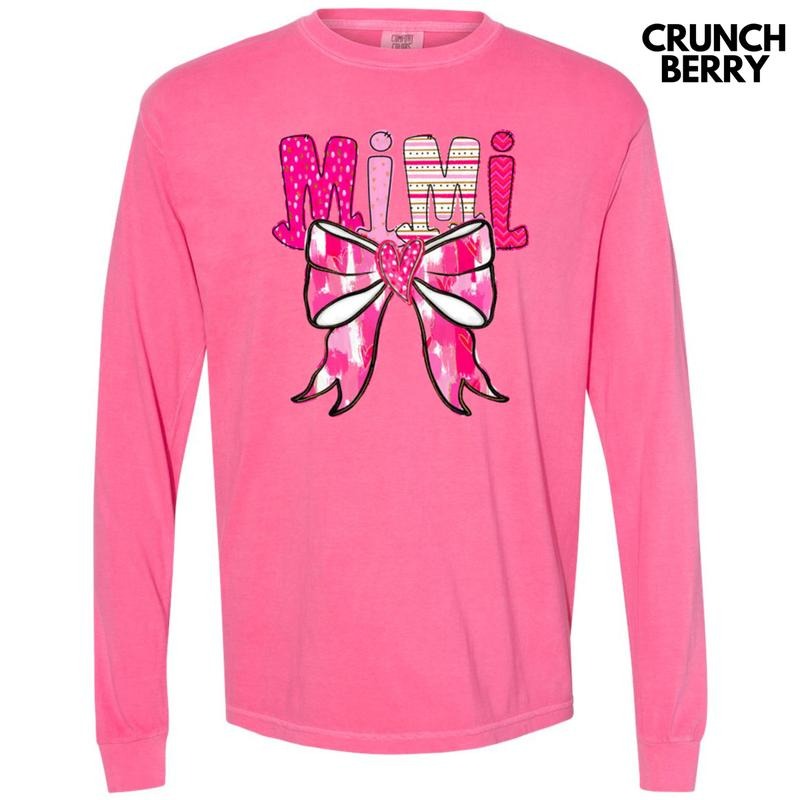 Mimi Valentine Coquette Long Sleeve Comfort Colors T-Shirts, Hoodie, Sweatshirt - T-Shirt, Sweatshirt, Hoodie