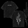 [ Mineral Wash ] "Arise" Sung Jin Woo Solo Leveling Anime Double Printed Oversize Lightweight Washed Anime Fan T-Shirts, Hoodie, Sweatshirt - T-Shirt, Sweatshirt, Hoodie