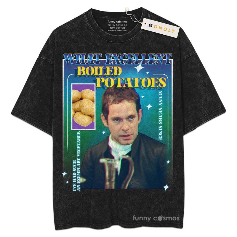 [ Mineral Wash ] Boiled Potatoes Mr Collins Pride Prejudice Fans Lover Book Bookish Washed Shirt T-Shirts, Hoodie, Sweatshirt - T-Shirt, Sweatshirt, Hoodie