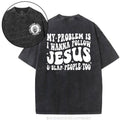 [ Mineral Wash ] Follow Jesus Slap People Funny Christian Washed Jesus Washed Shirt T-Shirts, Hoodie, Sweatshirt - T-Shirt, Sweatshirt, Hoodie