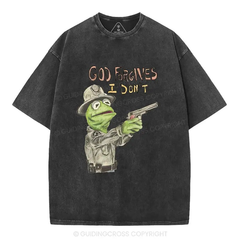 [ Mineral Wash ] God Forgives I Don'T Christian Washed Shirt Jesus Washed Shirt T-Shirts, Hoodie, Sweatshirt - T-Shirt, Sweatshirt, Hoodie