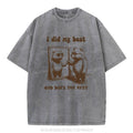 [ Mineral Wash ] God Does Rest Christian Washed Shirt Jesus Washed Shirt T-Shirts, Hoodie, Sweatshirt - T-Shirt, Sweatshirt, Hoodie