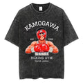 [ Mineral Wash ] Kamogawa Boxing Gym Vintage Anime Fan Lovers Streetwear & Washed Gym Shirt T-Shirts, Hoodie, Sweatshirt - T-Shirt, Sweatshirt, Hoodie
