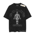 [ Mineral Wash ] Retro Gold'S Gym Red Classic Anime Fan Lovers Streetwear & Washed Gym Shirt T-Shirts, Hoodie, Sweatshirt - T-Shirt, Sweatshirt, Hoodie