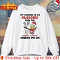 Minion Christmas My Cooking Is So Awesome Even The Smoke Alarm Cheers Me On shirt Unisex T-shirt, Sweatshirt, Hoodie, Long Sleeve Tee - T-Shirt, Sweatshirt, Hoodie