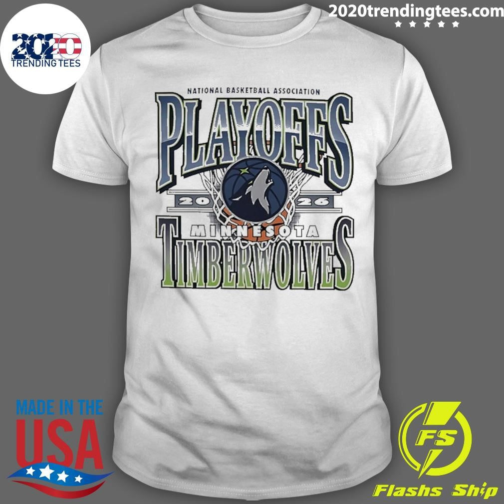 Minnesota Timberwolves 2026 Nba Playoff Logo Shirt Unisex T-shirt, Sweatshirt, Hoodie, Long Sleeve Tee - T-Shirt, Sweatshirt, Hoodie