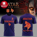 Minnesota Vikings Avatar 3 Fire And Ash Two Sided Shirt Unisex T-shirt, Sweatshirt, Hoodie, Long Sleeve Tee - T-Shirt, Sweatshirt, Hoodie
