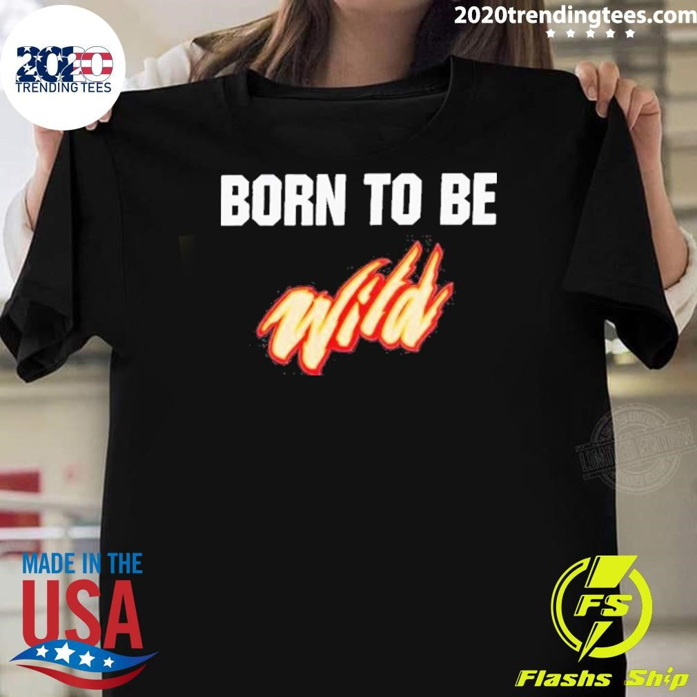 Minnesota Wild Born To Be Wild Shirt Unisex T-shirt, Sweatshirt, Hoodie, Long Sleeve Tee - T-Shirt, Sweatshirt, Hoodie