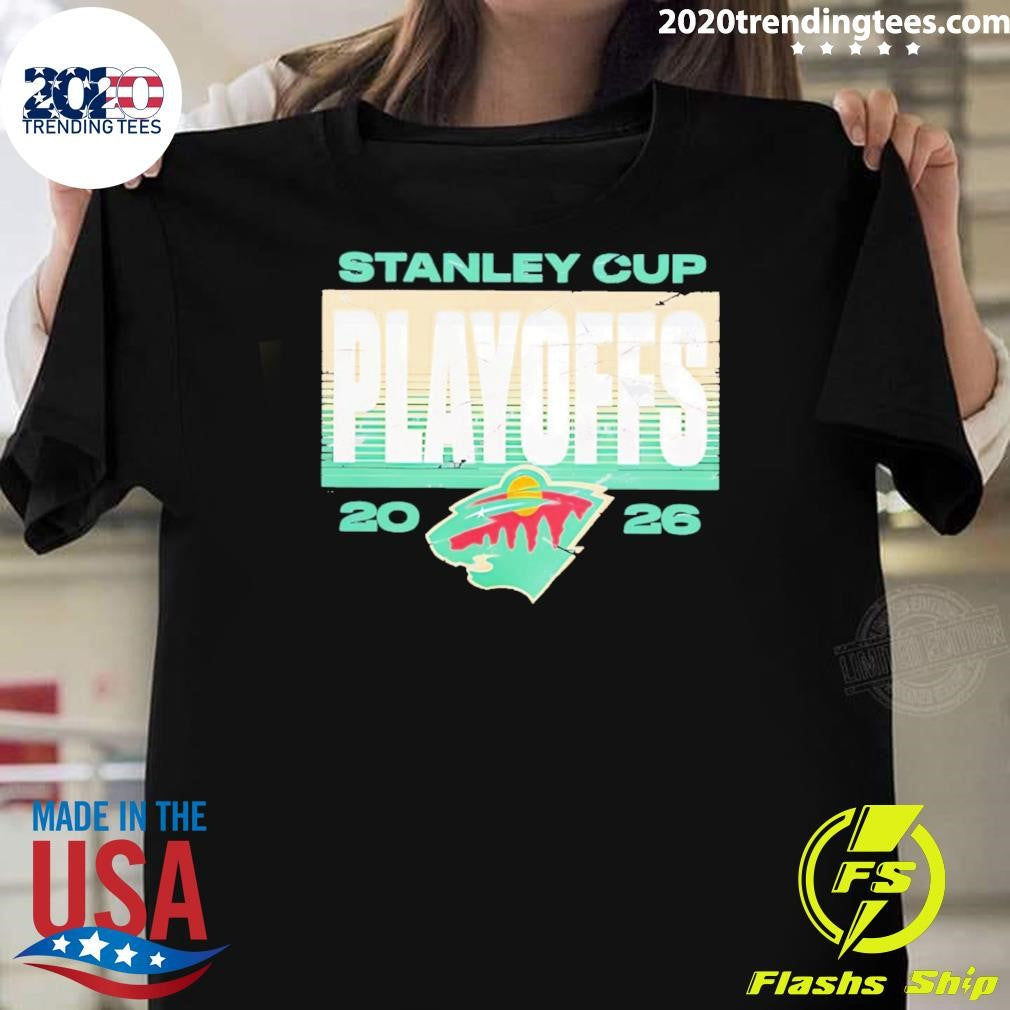 Minnesota Wild Fanatics 2026 Stanley Cup Playoffs Vintage Shirt Unisex T-shirt, Sweatshirt, Hoodie, Long Sleeve Tee - T-Shirt, Sweatshirt, Hoodie