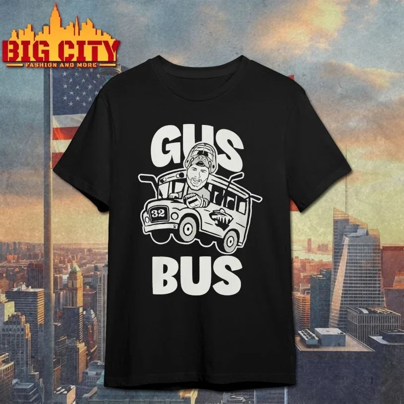Minnesota Wild hockey Gus bus Filip Gustavsson 32 shirt Unisex T-shirt, Sweatshirt, Hoodie, Long Sleeve Tee - T-Shirt, Sweatshirt, Hoodie