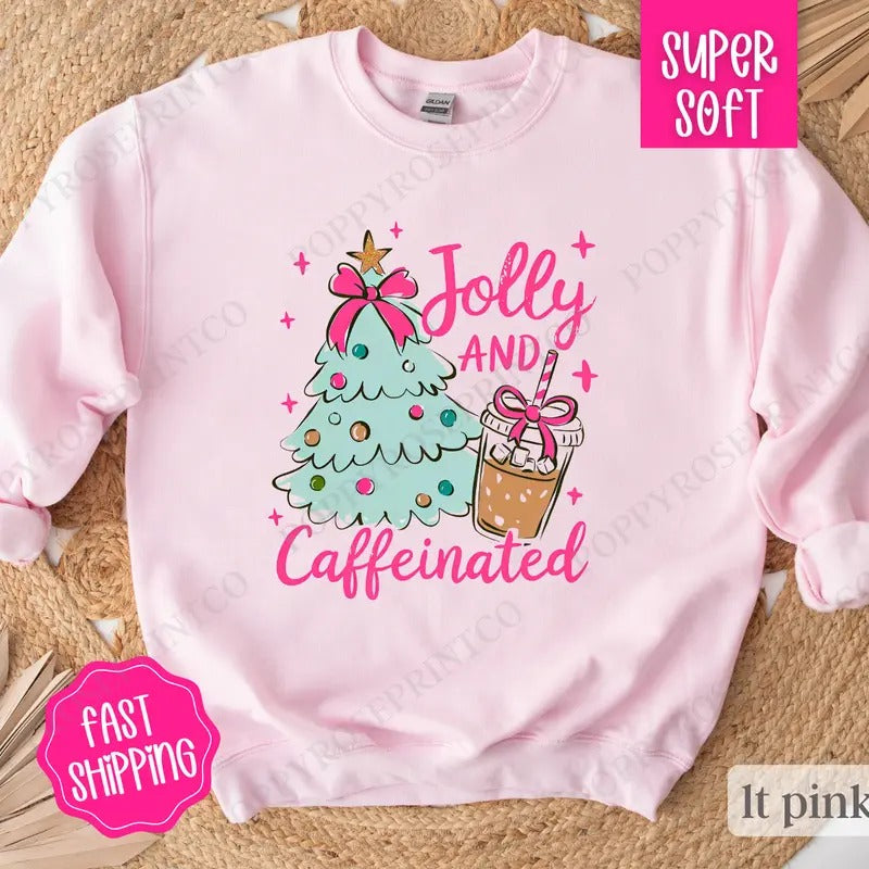 Mint Jolly Caffeinated Preppy T-Shirts, Hoodie, Sweatshirt - T-Shirt, Sweatshirt, Hoodie