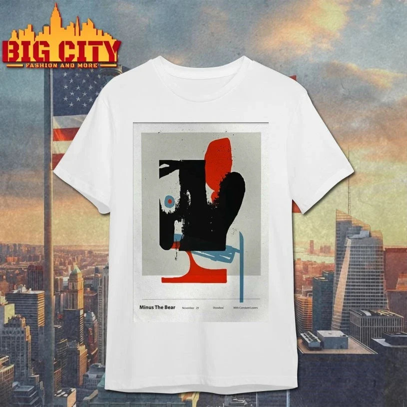 Minus The Bear 11.29.2025 Seattle WA Poster shirt Unisex T-shirt, Sweatshirt, Hoodie, Long Sleeve Tee - T-Shirt, Sweatshirt, Hoodie