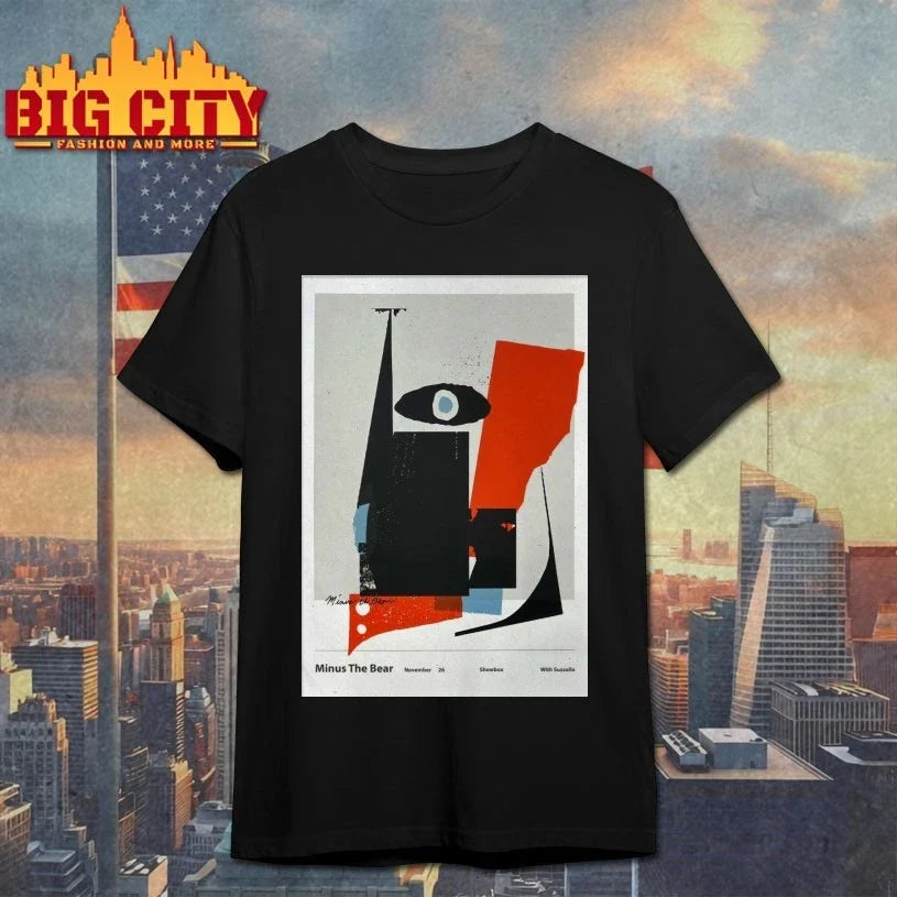 Minus The Bear Nov 26 2025 Seattle Tour Poster shirt Unisex T-shirt, Sweatshirt, Hoodie, Long Sleeve Tee - T-Shirt, Sweatshirt, Hoodie