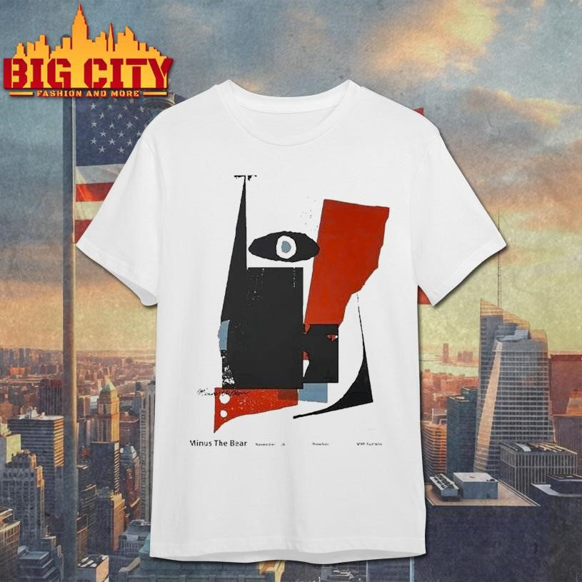 Minus The Bear Nov 26 2025 Seattle Tour Shirt Unisex T-shirt, Sweatshirt, Hoodie, Long Sleeve Tee - T-Shirt, Sweatshirt, Hoodie