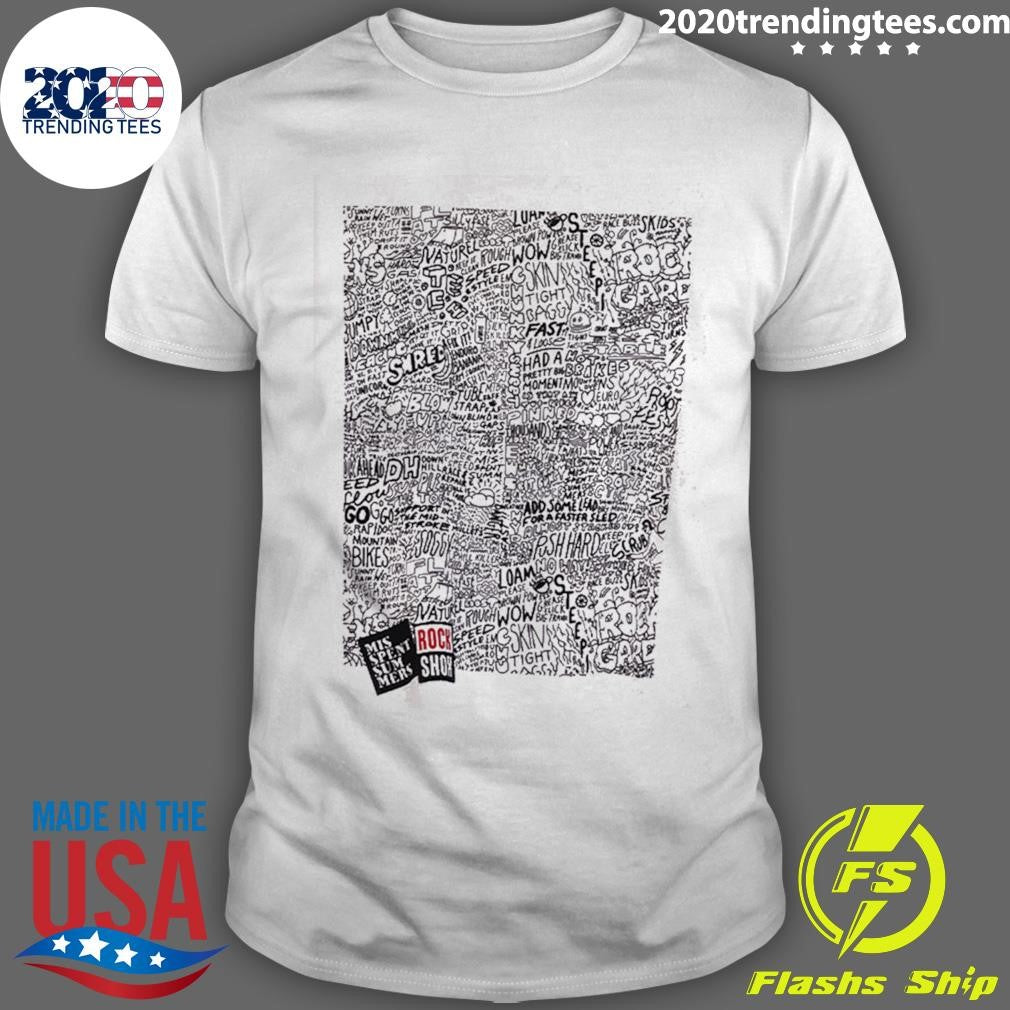 Misspent Summers x Rockshox Panda Wrap Tee Shirt Unisex T-shirt, Sweatshirt, Hoodie, Long Sleeve Tee - T-Shirt, Sweatshirt, Hoodie