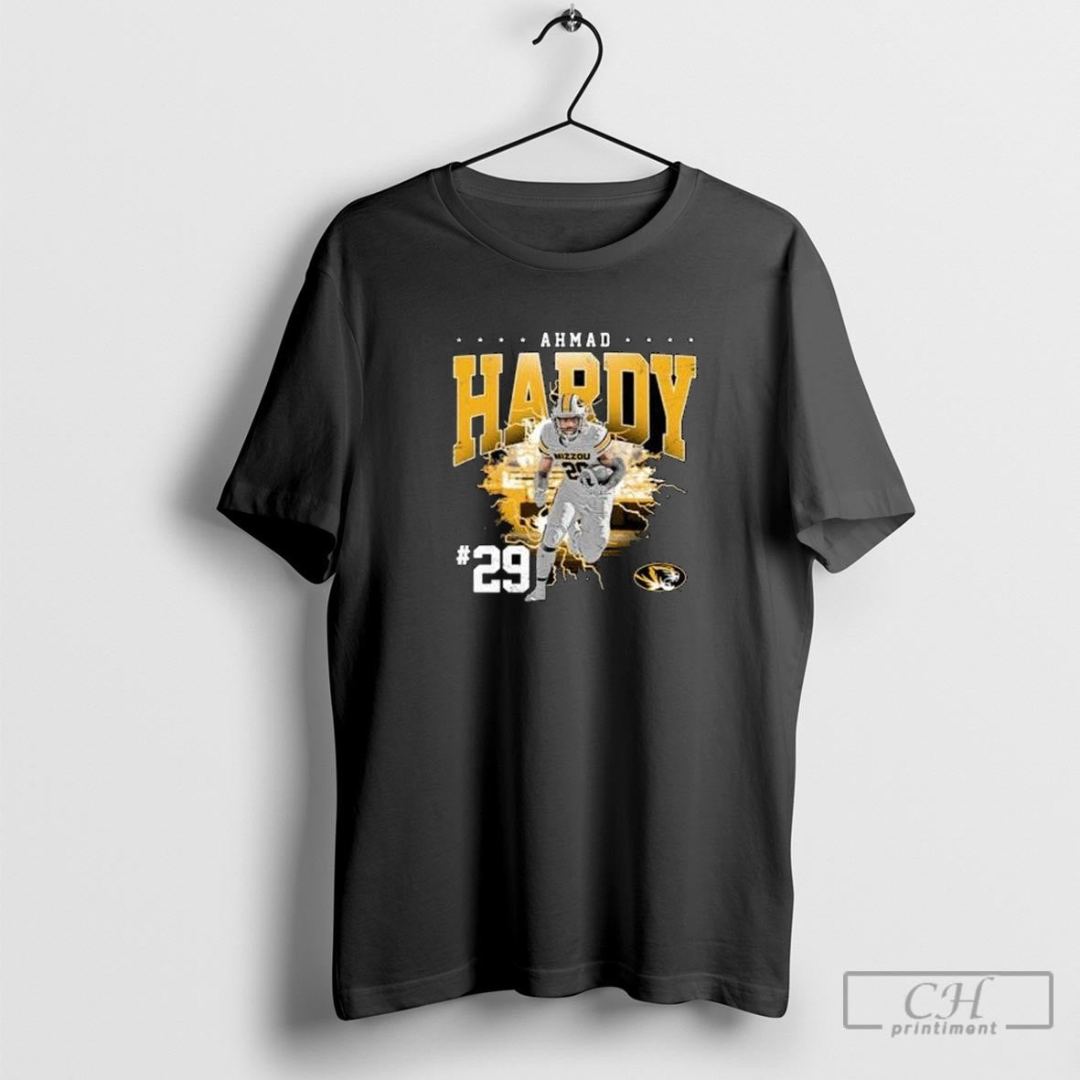 Mizzou Tigers Nil Ahmad Hardy 29 Character Shirt Sweater Unisex T-shirt, Sweatshirt, Hoodie, Long Sleeve Tee - T-Shirt, Sweatshirt, Hoodie