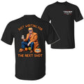 Modelo Especial Trump 2024 Just Waiting Next Shot You Missed Again Assassination Attempt 2 Sided Halloween Printed Cotton T-Shirts, Hoodie, Sweatshirt - T-Shirt, Sweatshirt, Hoodie