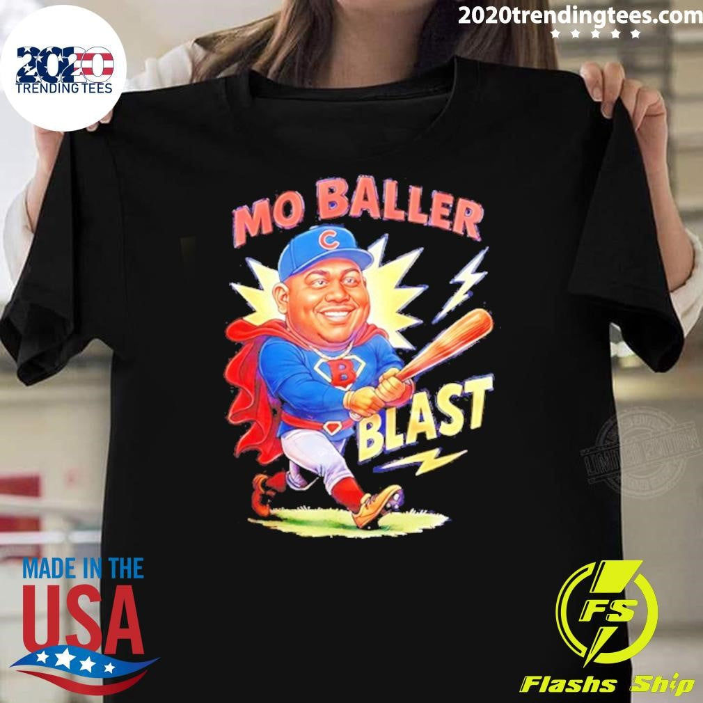 Moises Ballesteros Wearing Mo Baller Blast Shirt Unisex T-shirt, Sweatshirt, Hoodie, Long Sleeve Tee - T-Shirt, Sweatshirt, Hoodie