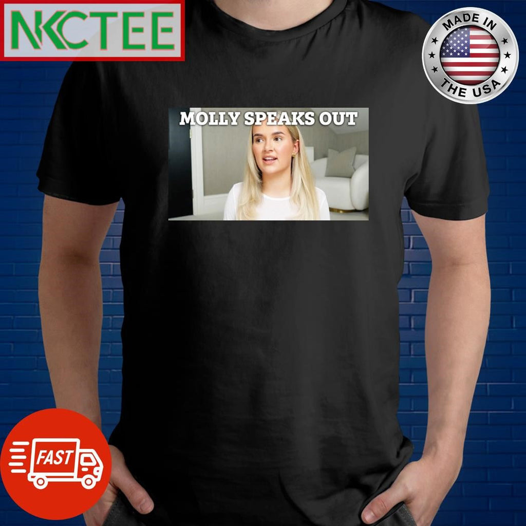Molly-Mae Hague speaks out shirt Unisex T-shirt, Sweatshirt, Hoodie, Long Sleeve Tee - T-Shirt, Sweatshirt, Hoodie