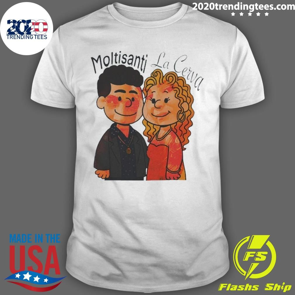 Moltisanti and La Cerva Cartoon Shirt Unisex T-shirt, Sweatshirt, Hoodie, Long Sleeve Tee - T-Shirt, Sweatshirt, Hoodie