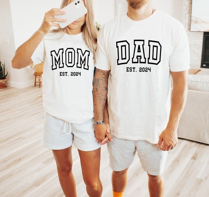 Mom Dad Shirt Mama Shirt Dada Shirt Pregnancy Reveal Shirt Dad Be Mom Be Pregnancy Announcement T-Shirts, Hoodie, Sweatshirt - T-Shirt, Sweatshirt, Hoodie