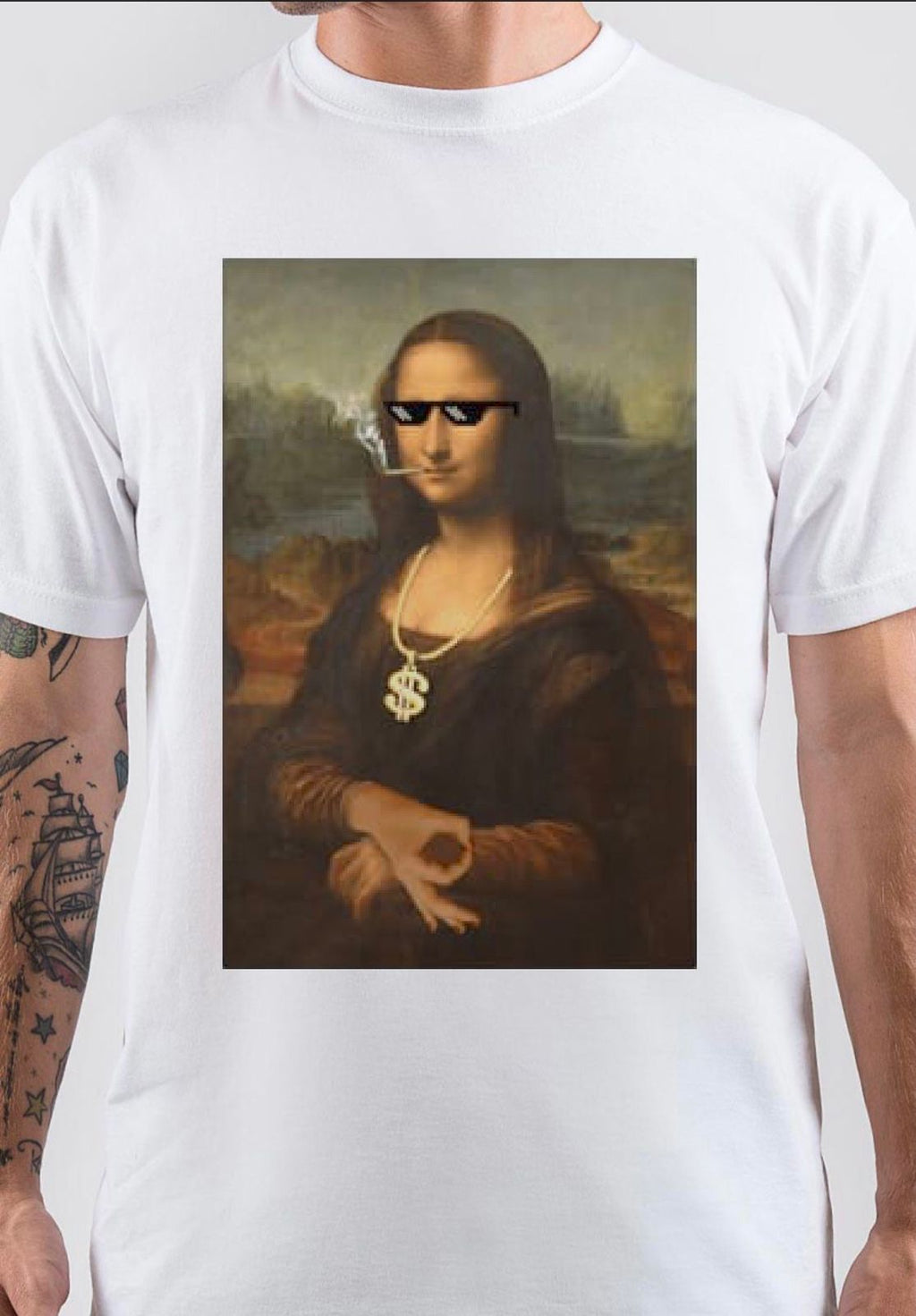 Mona Lisa Style002 T-Shirts, Hoodie, Sweatshirt - T-Shirt, Sweatshirt, Hoodie
