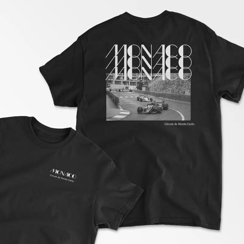 Monaco Racing Formula Inspired Shirt Circuit Monte Carlo Shirt Racing Track Motorsport Car Menswear T-Shirts, Hoodie, Sweatshirt - T-Shirt, Sweatshirt, Hoodie