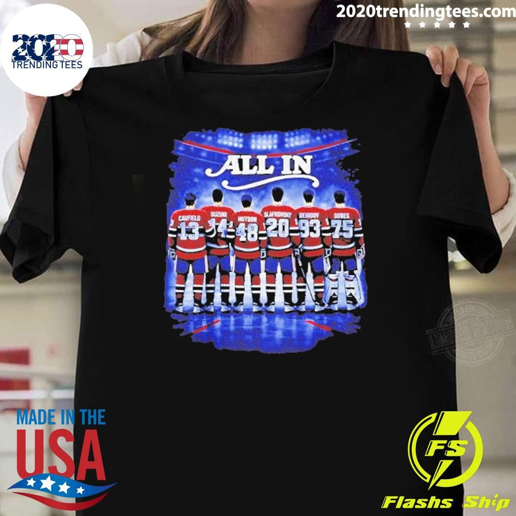 Montreal Canadiens Hockey 2026 Playoffs All In Shirt Unisex T-shirt, Sweatshirt, Hoodie, Long Sleeve Tee - T-Shirt, Sweatshirt, Hoodie