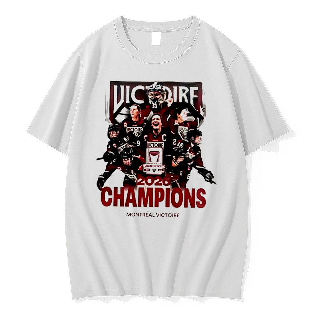 Montreal Victoire 2026 Walter Cup Champions Graphic Tee Tshirts Sweater Unisex T-shirt, Sweatshirt, Hoodie, Long Sleeve Tee - T-Shirt, Sweatshirt, Hoodie