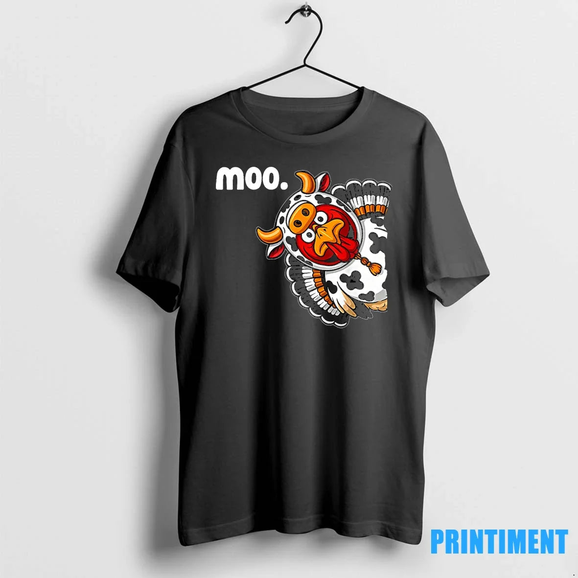 Moo Turkey Cow Costume Fall Thanksgiving Tshirts Sweater Unisex T-shirt, Sweatshirt, Hoodie, Long Sleeve Tee - T-Shirt, Sweatshirt, Hoodie