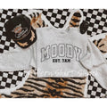 Moody Outline Varsity Moody EST. 7AM T-Shirts, Hoodie, Sweatshirt - T-Shirt, Sweatshirt, Hoodie
