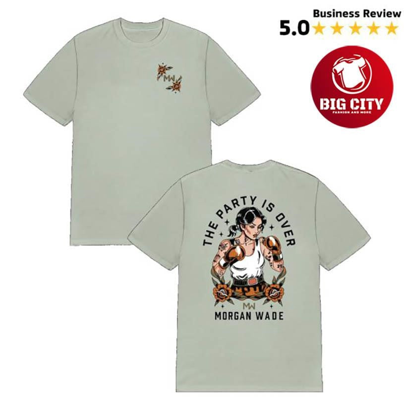Morgan Wade Boxing Two Sided Shirt Unisex T-shirt, Sweatshirt, Hoodie, Long Sleeve Tee - T-Shirt, Sweatshirt, Hoodie